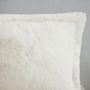 Intelligent Design Faux Fur Shaggy Sham - Excellent Condition